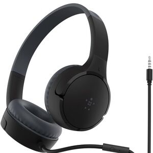 Belkin SoundForm Mini Kids Wired Headphones with Built-in Microphone